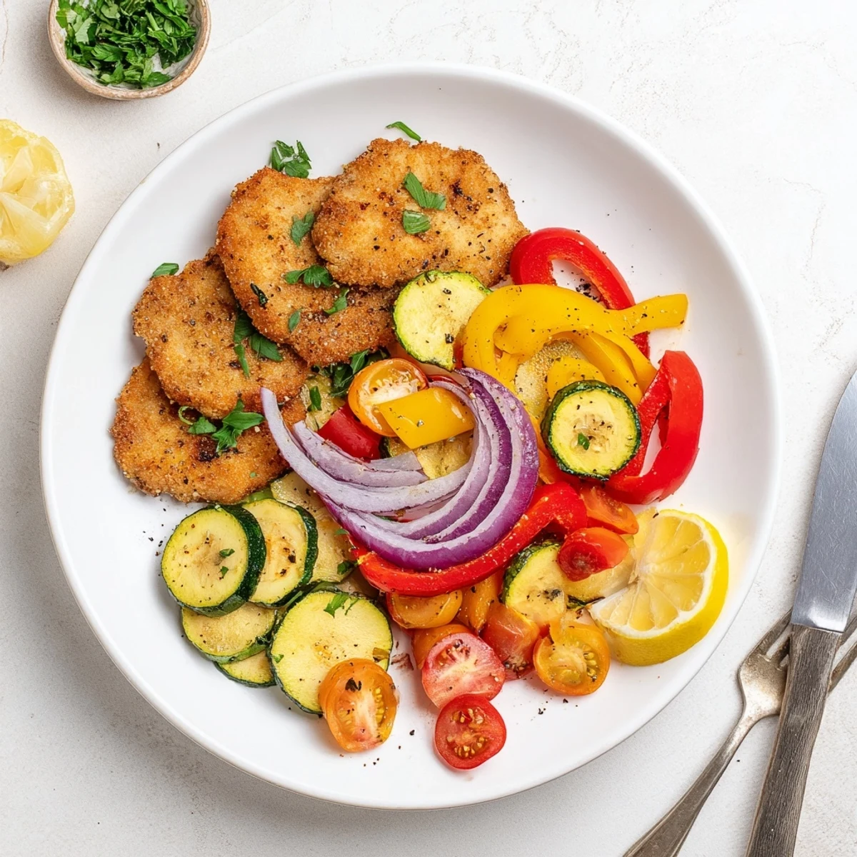 Steaming hot chicken foil packets recipe opened to reveal tender sliced squash