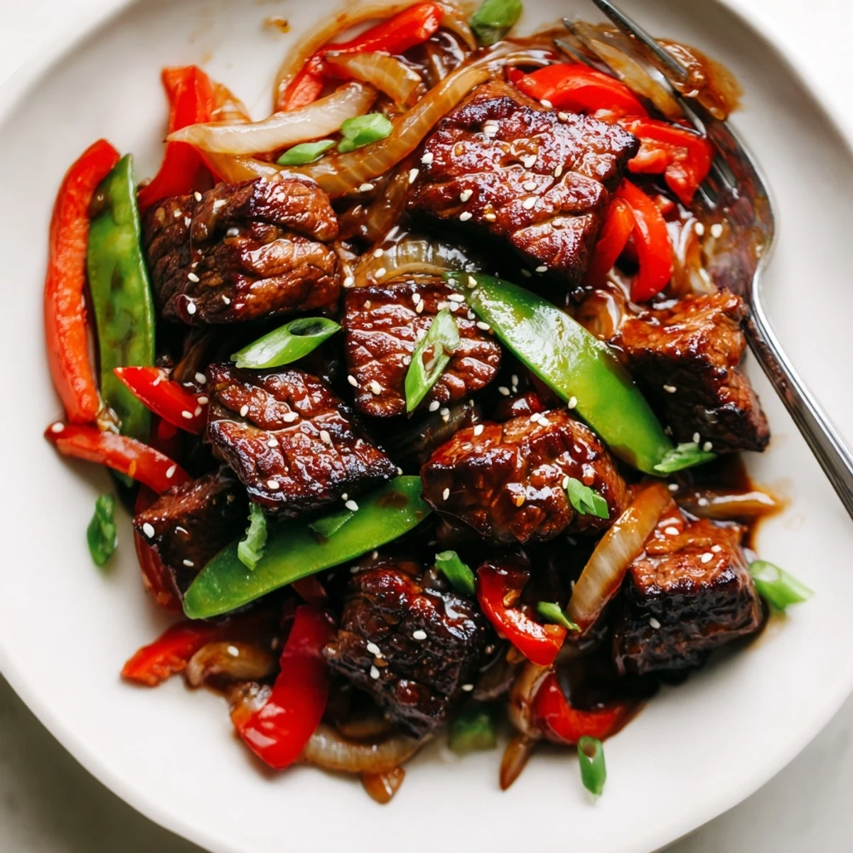 Asian Inspired Cube Steak