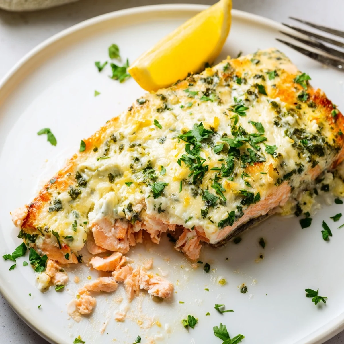 Boursin Baked Salmon Fillet