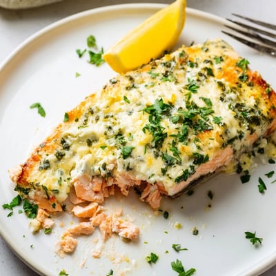 Boursin Baked Salmon Fillet
